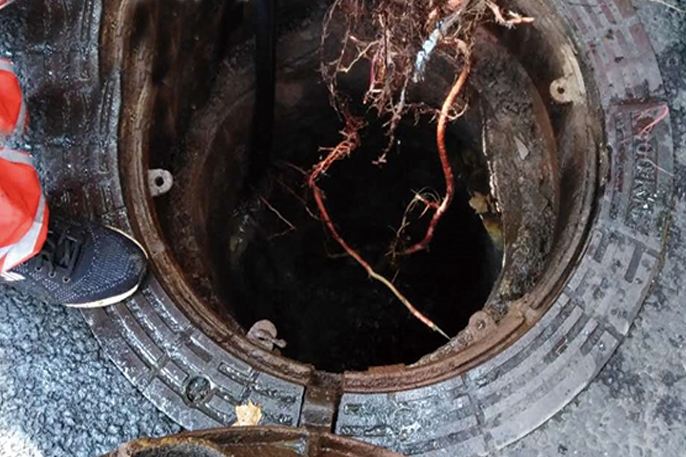 茶山镇管道预处理